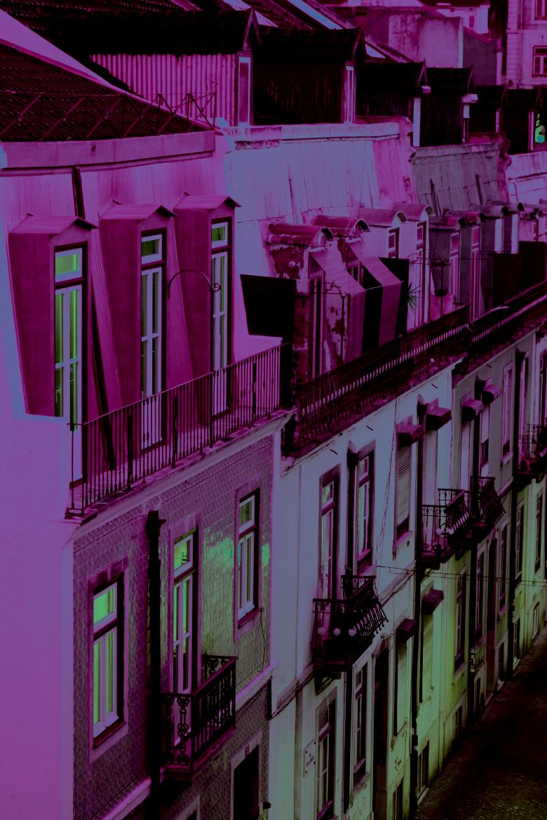 Una casa de huéspedes vintage, muy chic . . .