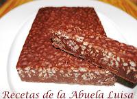 TURRÓN DE CHOCOLATE