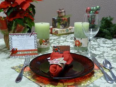 FELIZ, FÁCIL Y ECONÓMICA NAVIDAD, MESAS