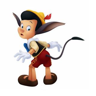 Pinocho se convirtió en burro