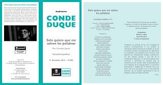 Concierto Poético por Pilar González España