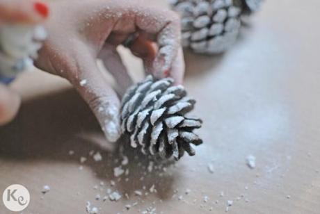 DIY. Winter table setting DIY. Winter table setting