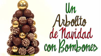 Cómo hacer un centro navideño de bombones