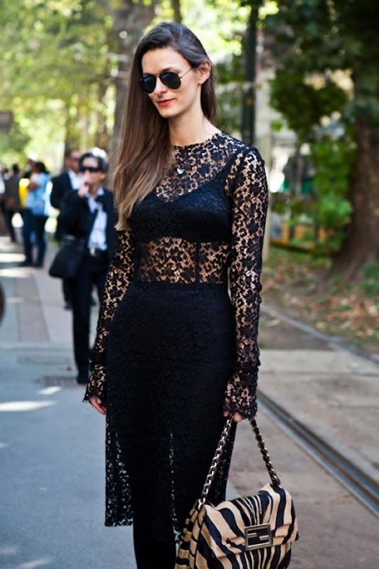A-LOVE-IS-BLIND-LACE-AND-LINGERIE-1-BLACK-BRA-SEE-THROUGH-DRESS-OVER-AVIATORS-STREET-STYLE-FASHION-WEEK