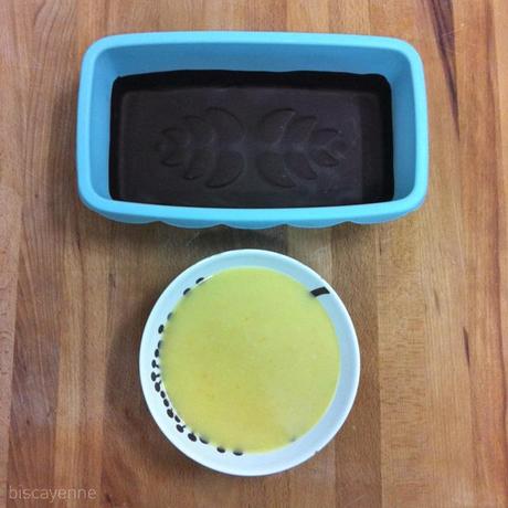 Turrón de mandarina y chocolate blanco a la Gorrotxategi