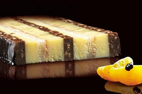 Turrón de mandarina y chocolate blanco a la Gorrotxategi