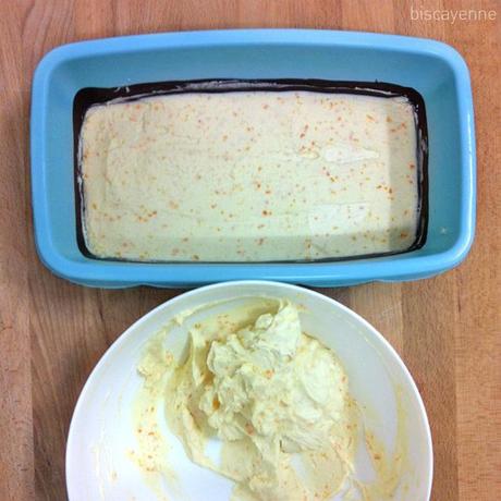 Turrón de mandarina y chocolate blanco a la Gorrotxategi