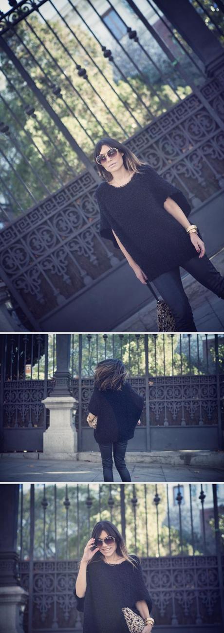 black & leopard print