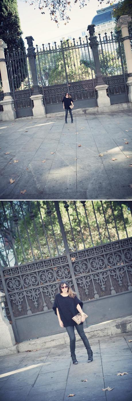 black & leopard print