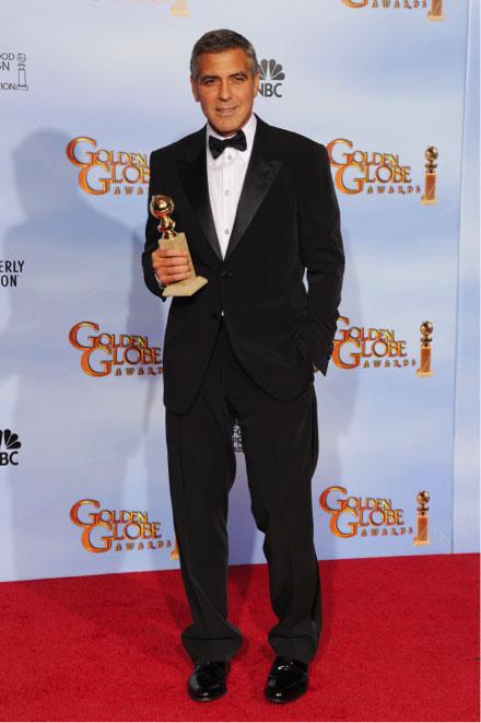 George Clooney vestido de Armani