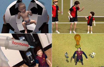 La vida de Messi es llevada a los dibujos animados