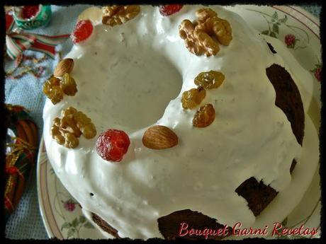 Receta de Navidad. Christmas Cake Receta de Navidad. Christmas Cake