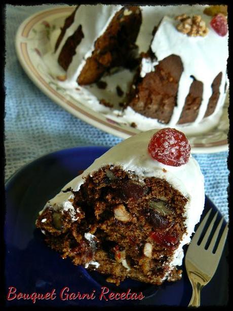 Receta de Navidad. Christmas Cake Receta de Navidad. Christmas Cake