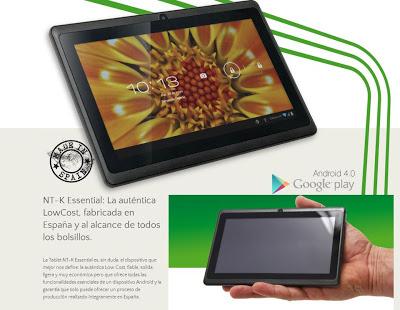 Ya hay ganadores de las 10 Tablets NT-K
