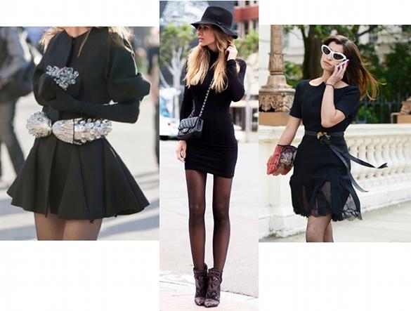 moda tendencias color negro
