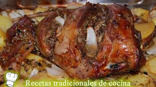 Receta de paletilla de cordero al horno
