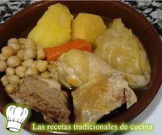 Receta de cocido madrileño
