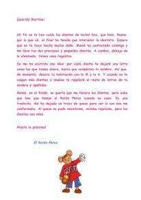 De un tal Pérez y otros momentos del año (por Arantxa)