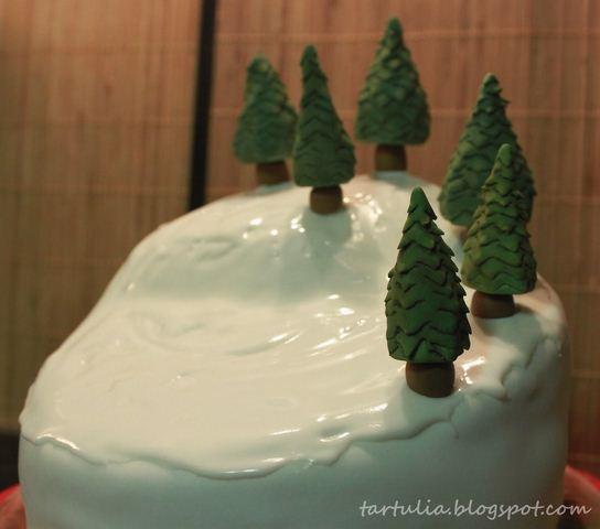 Tarta Pistas de esquí