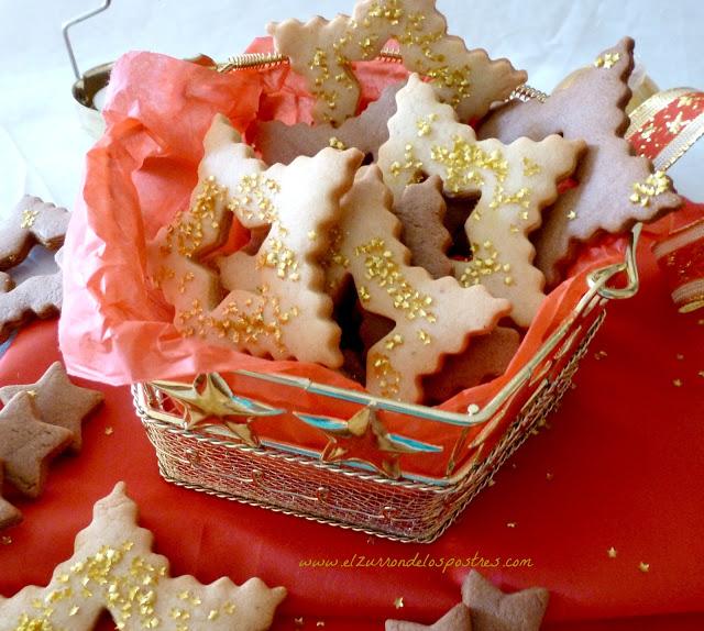Galletas Estrellitas. DÍA 21 Calendario de Adviento'12