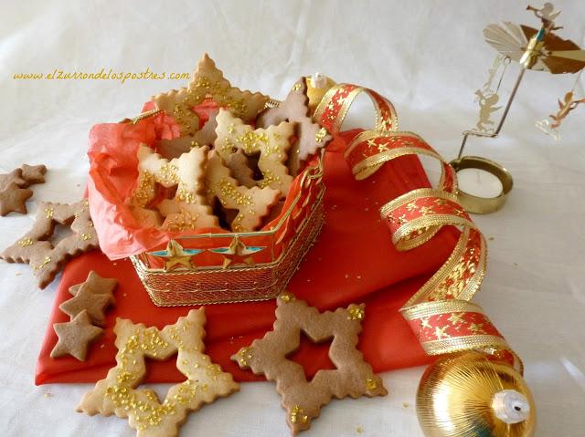 Galletas Estrellitas. DÍA 21 Calendario de Adviento'12