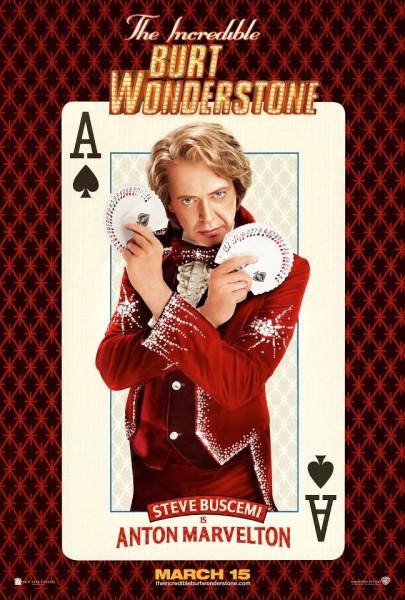 Pósters para 'The Incredible Burt Wonderstone', 'Stoker' y 'Side Effects'