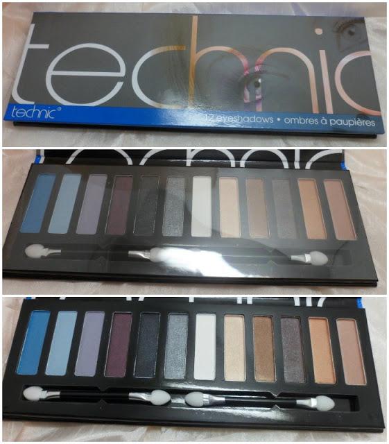 Paleta de 12 sombras Technic