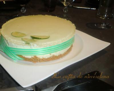Tarta mousse de limón y gin tonic