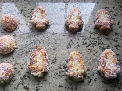 Leche frita de Navidad