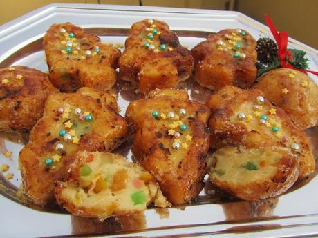 Leche frita de Navidad