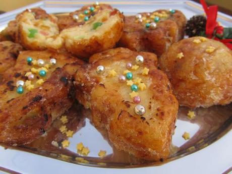 Leche frita de Navidad