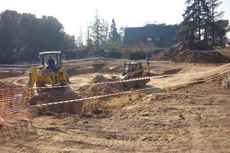 A-cero Projects Imágenes de obra de la urbanización proyectada por A-cero de viviendas unifamiliares en Aravaca