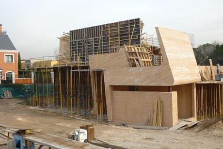 A-cero Projects Imágenes de obra de la urbanización proyectada por A-cero de viviendas unifamiliares en Aravaca