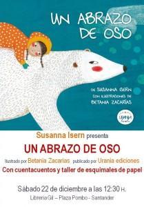 Presentación de “Un abrazo de oso”(Susanna Isern)