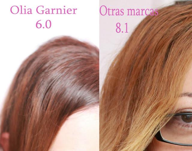 Probando Olia, nueva coloración permanente de Garnier