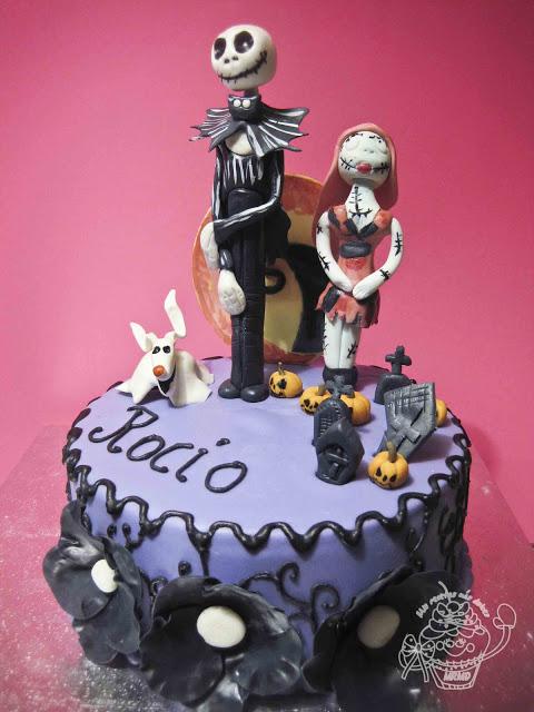 TARTA PESADILLA ANTES DE NAVIDAD