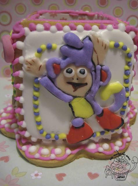 CAJA DE GALLETA DE DORA LA EXPLORADORA