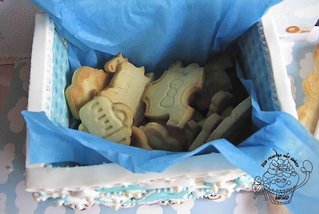 CAJA DE GALLETA DE ENCAJE