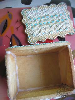 CAJA DE GALLETA DE ENCAJE