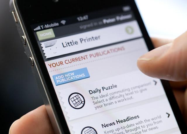 Little Printer; para causar buenas impresiones