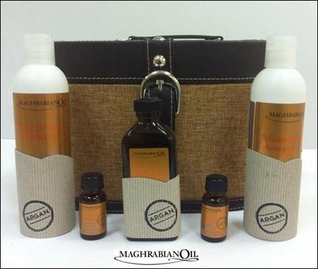 Spray abrillantador y Espuma volumen y rizos de Maghrabian Oil