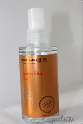 Spray abrillantador y Espuma volumen y rizos de Maghrabian Oil