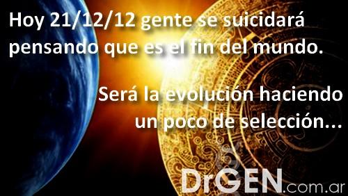 211212 evolucion 21/12/12 fin del mundo, para algunos