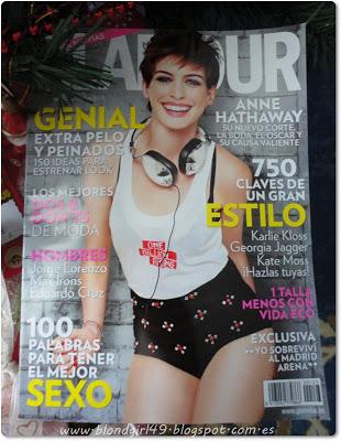 Revistas de Enero 2013, Glamour comprada