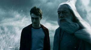 Dumbledore y harry potter