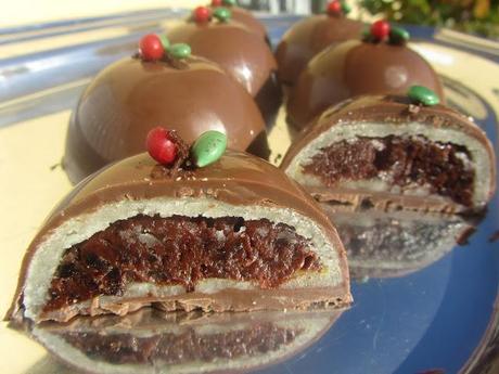 Bombones rellenos belgas (ó turrón)