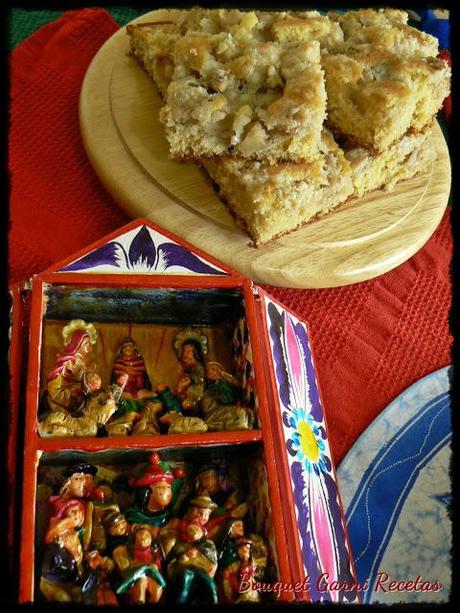 Receta de Navidad. Cuadrados de sidra Receta de Navidad. Cuadrados de sidra