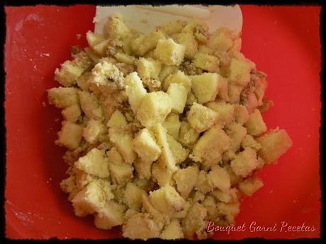 Receta de Navidad. Cuadrados de sidra Receta de Navidad. Cuadrados de sidra