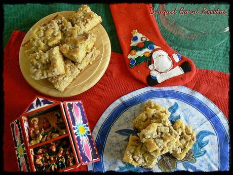 Receta de Navidad. Cuadrados de sidra Receta de Navidad. Cuadrados de sidra