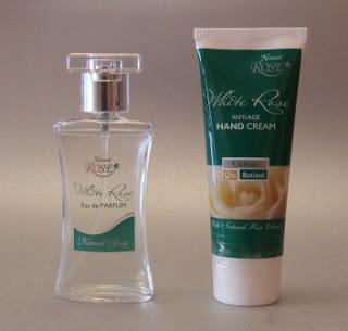 Productos “White Rose” - sorteo ganado en “Mariquitas Rojas”